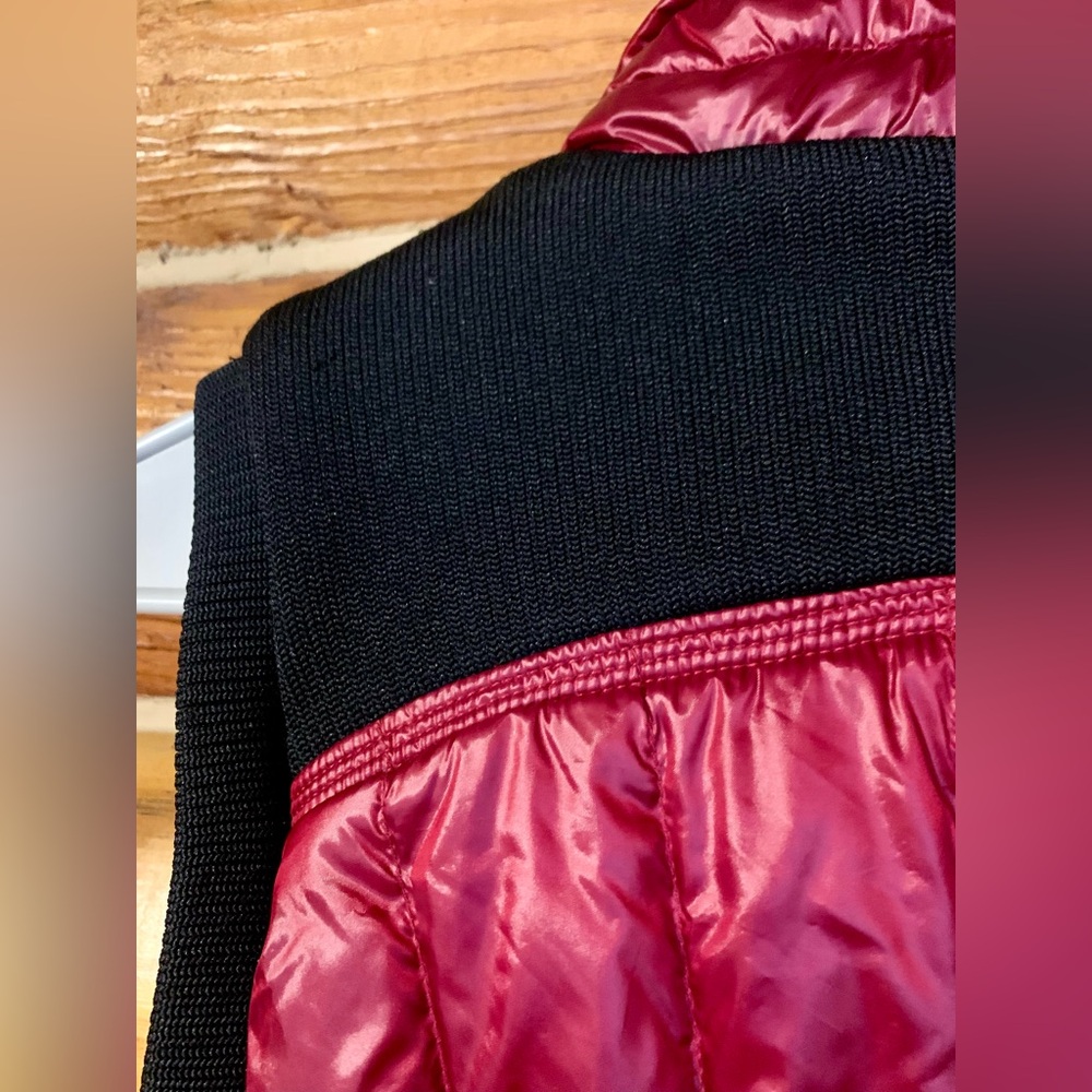 Calvin Klein Performance Red and Black Puffer Vest - Picture 6 of 9